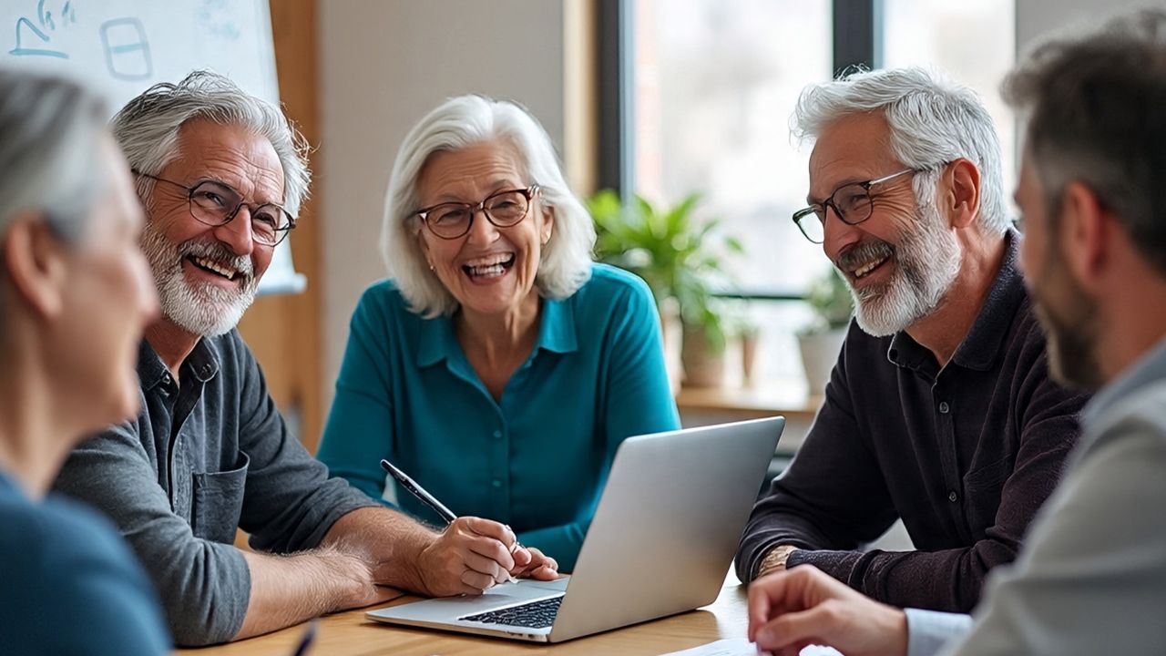 senior citizens start startup