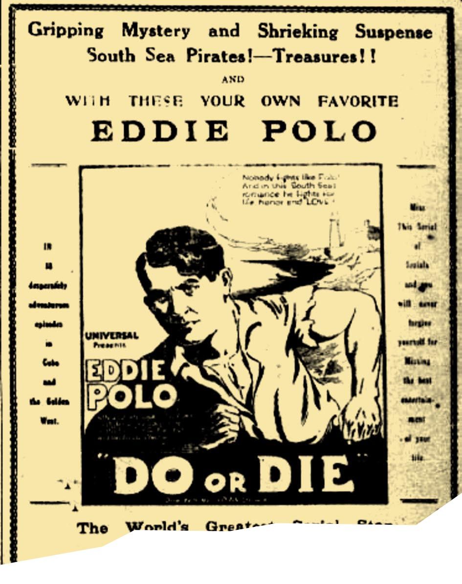 1921ൽ വന്ന മറ്റൊരു ഫിലിം സീരീസ്‌ പരസ്യം