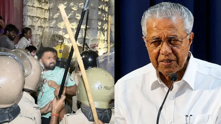 sfi attack pinarayi vijayan