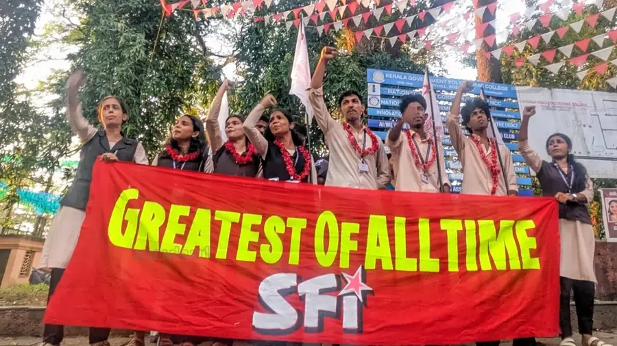 sfi kozhikkode west hill polytechnic college victory