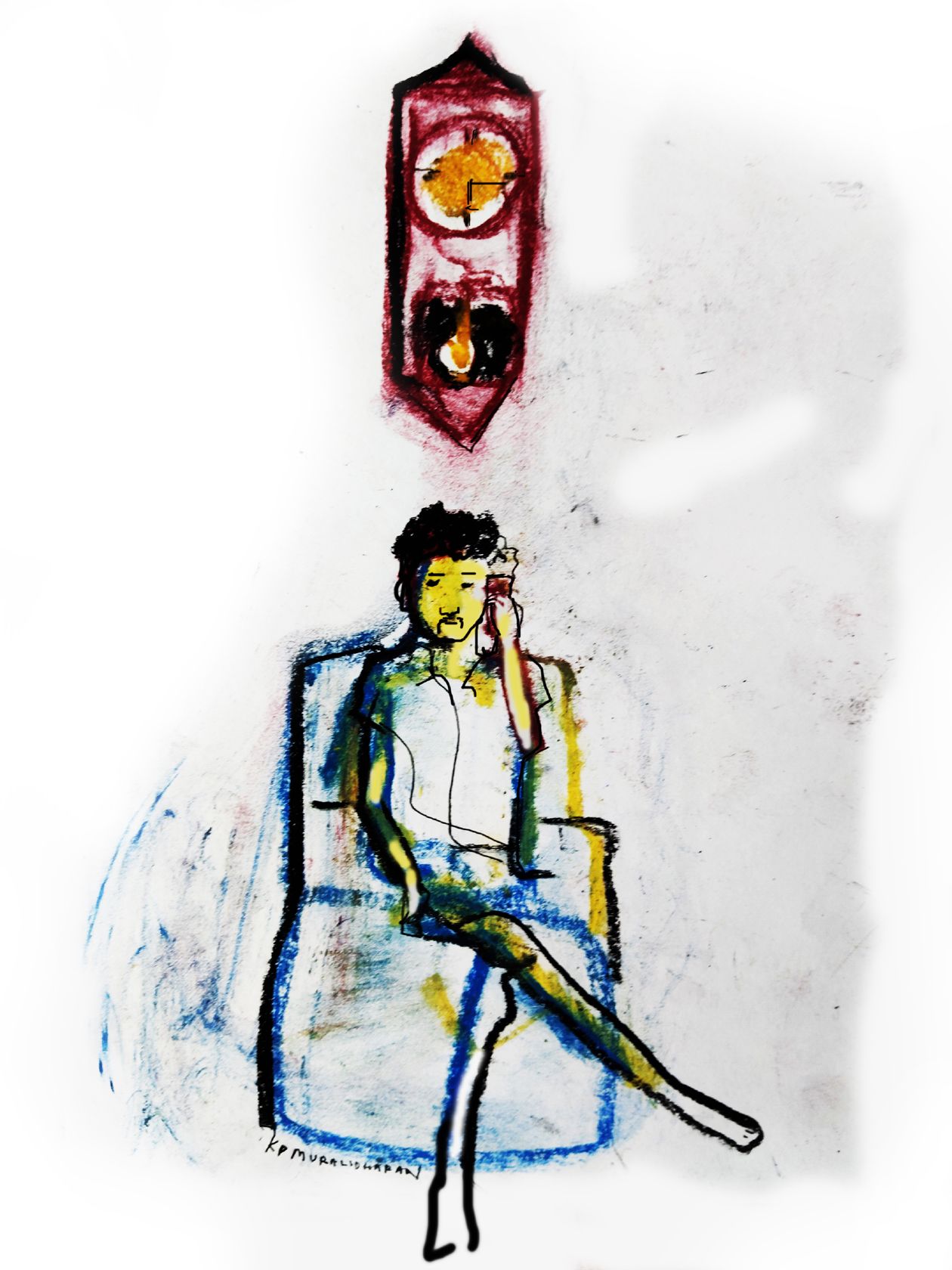 ചിത്രീകരണം: കെ പി മുരളീധരൻ