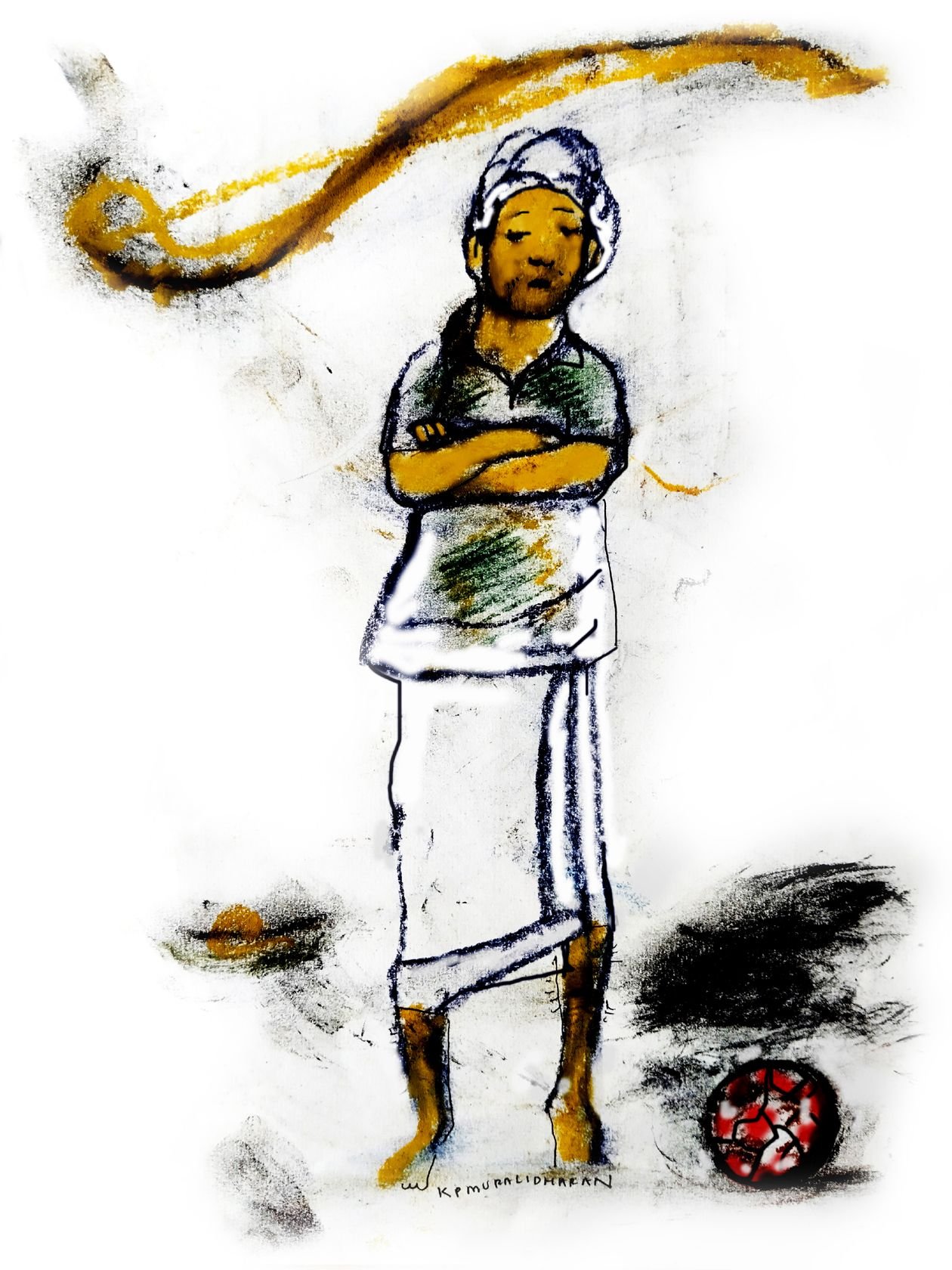 ചിത്രീകരണം: കെ പി മുരളീധരൻ