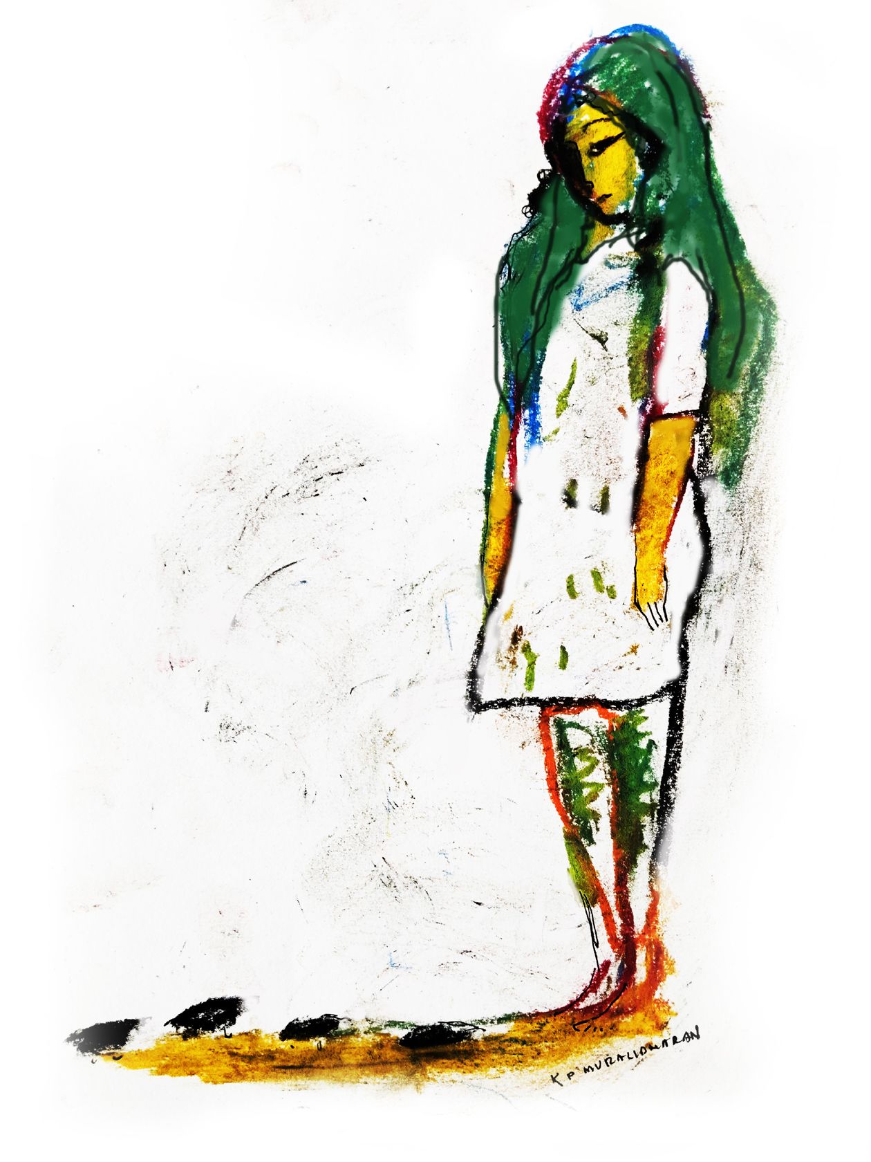 ചിത്രീകരണം: കെ പി മുരളീധരൻ