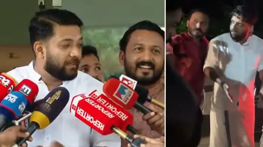 shafi parambil rahul on vehicle inspection