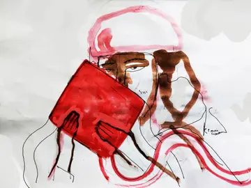 ചിത്രീകരണം: കെ പി മുരളീധരൻ