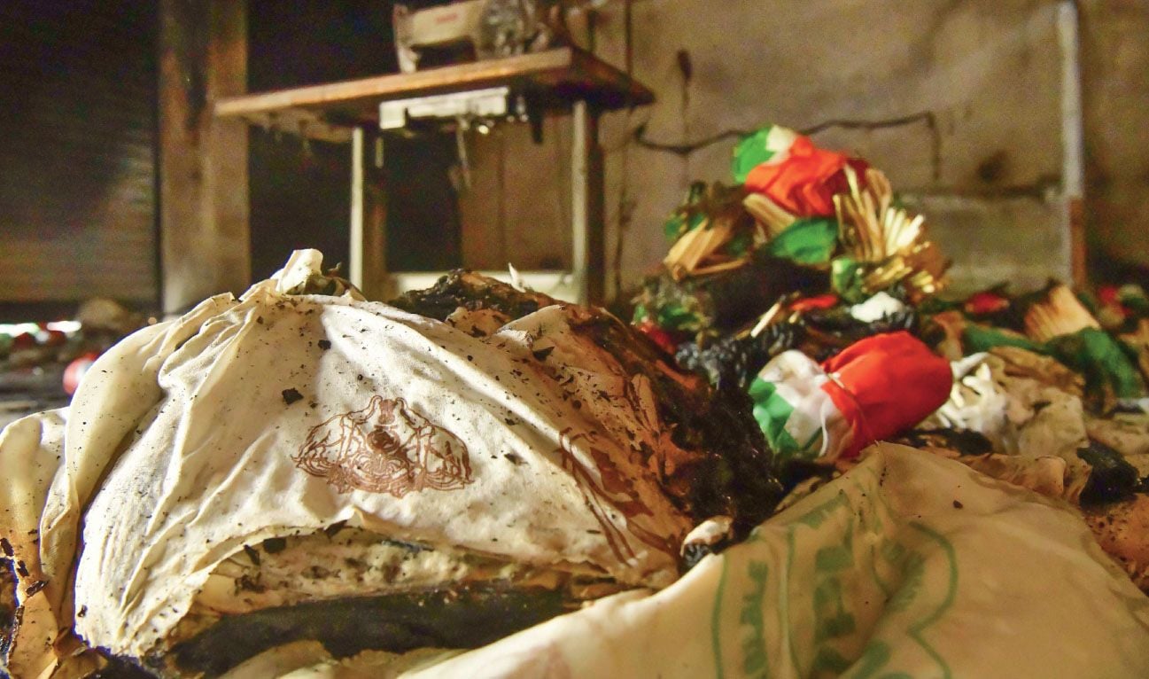 wayanad shamla shop fire