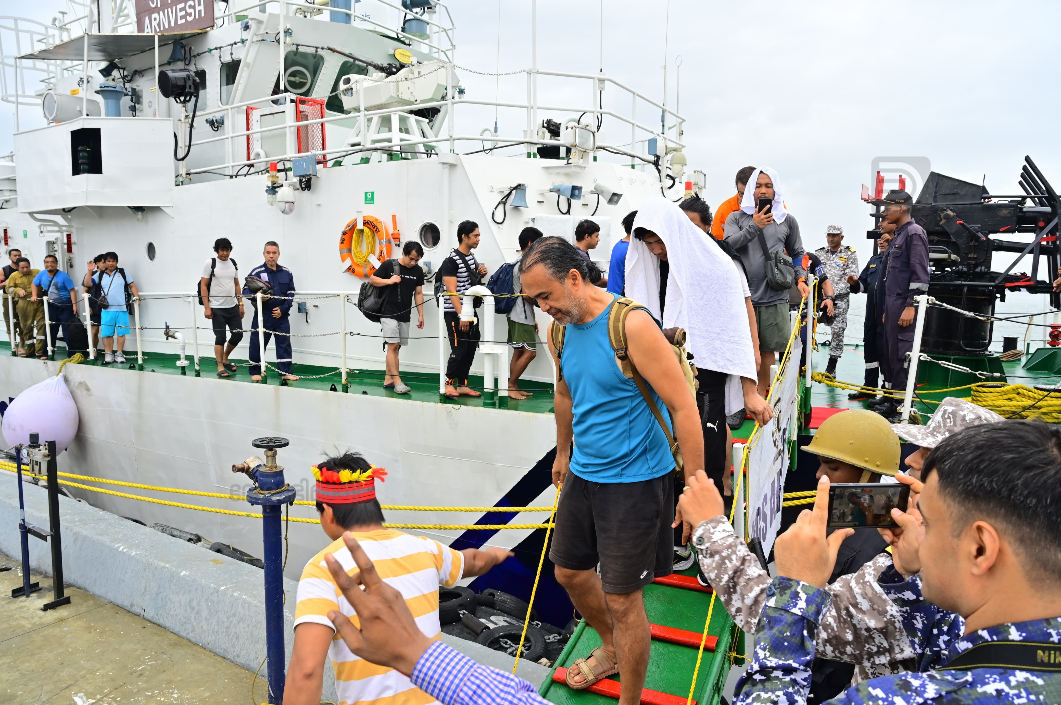 ship accident rescue