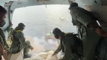 ship fire airforce