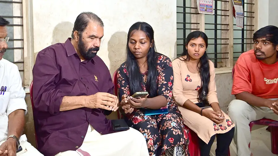 sivankutty visits johns house