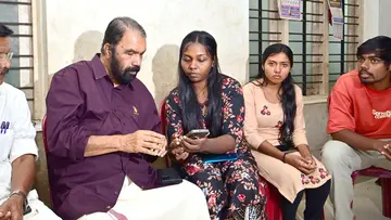 sivankutty visits johns house