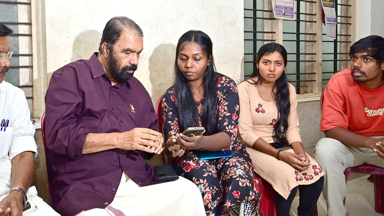 sivankutty visits johns house