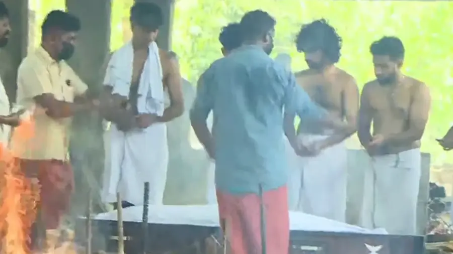 sreenanda cremation