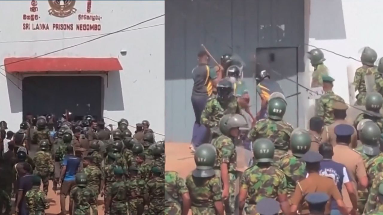 srilanka jail attack