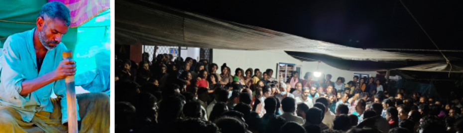 നാലുദിവസം മുന്പ്‌  പ്രവീൺ  മുണ്ടത്തിക്കോട്‌ വെടിക്കെട്ടുപുരയിൽ ജോലിയിൽ | പ്രവീണിന്റെ മൃതദേഹം വീട്ടിലെത്തിച്ചപ്പോൾ
