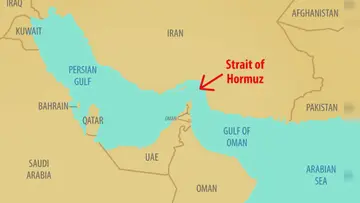 strait of hormuz, qatar, uae, kuwait