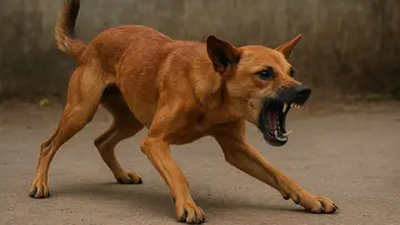 stray dog