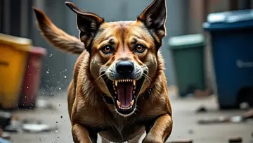 stray dog