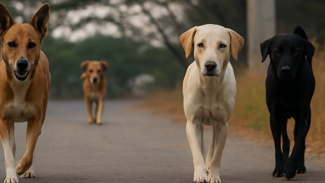 stray dogs