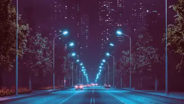 street lights kerala