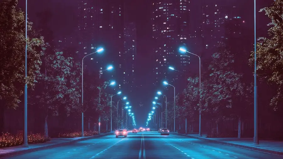 street lights kerala