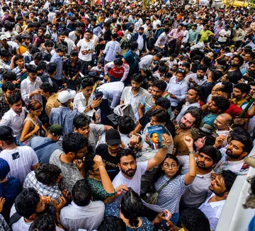 ന്യൂഡൽഹിയിലെ ജന്തർ മന്തറിൽ നടന്ന കോക്രോച്ച് ജനതാപാർടിയുടെ പ്രതിഷേധം ഫോട്ടോ: പി വി സുജിത്