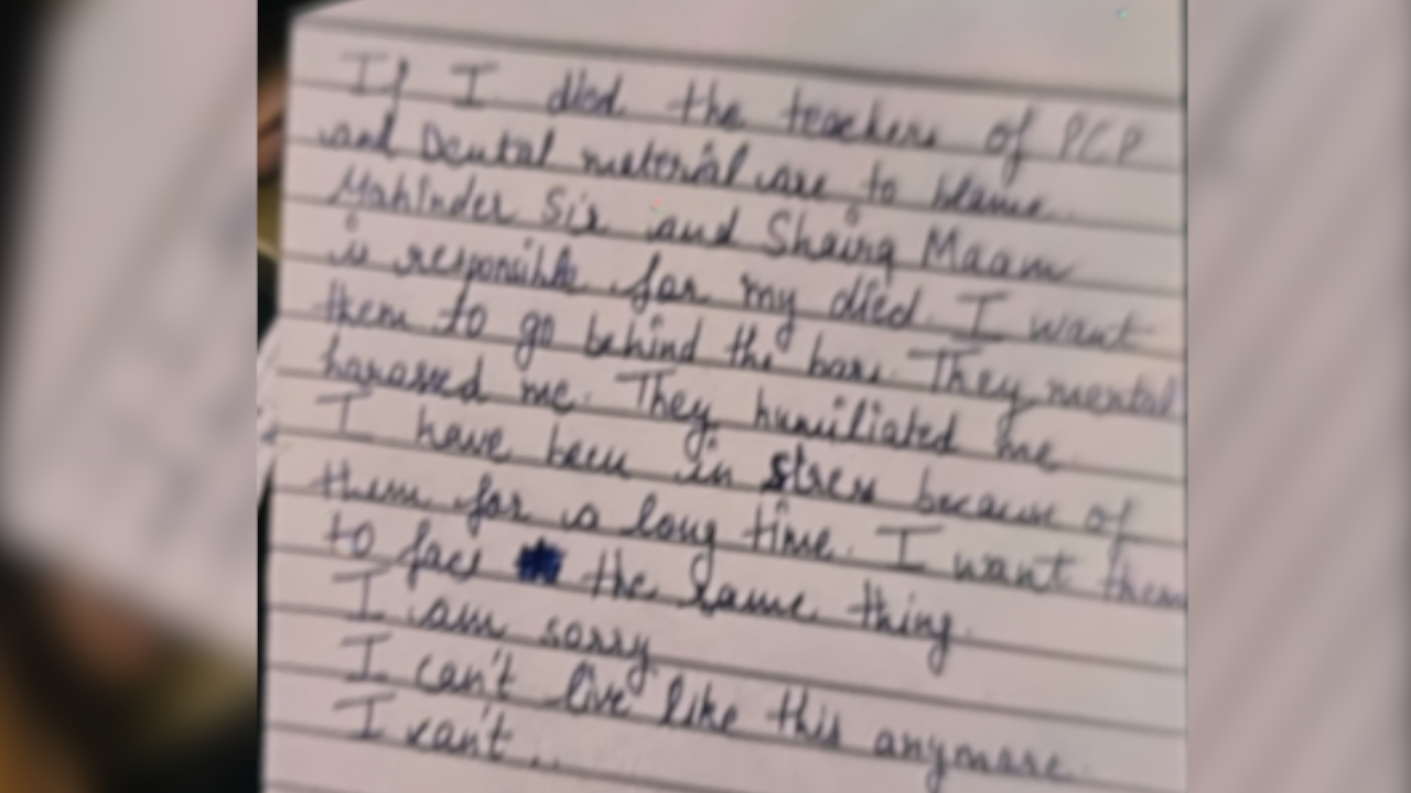 suicide not sharda university