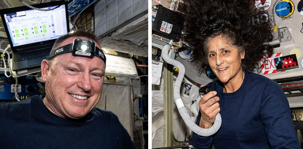 SUNITA WILLIAMS BUCH WILMORE