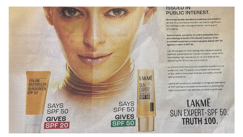 cosmetics and personal care