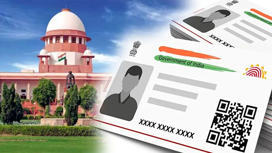 supreme court allows voters to submit claims with Aadhaar card