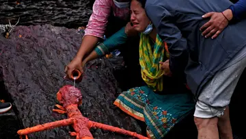symbolic funeral nepal
