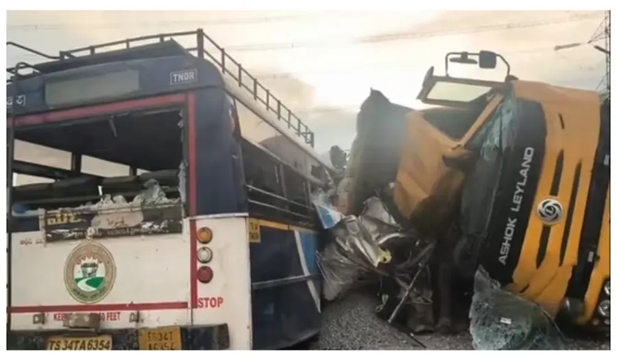 telegana accident