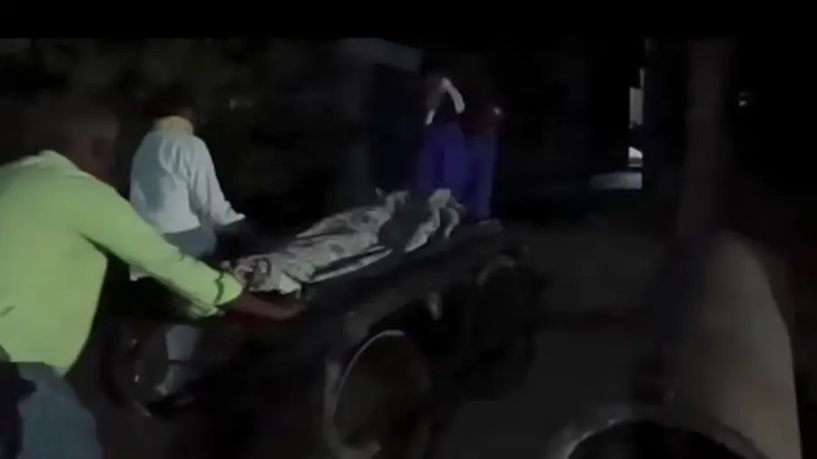 telengana deadbody pushcart