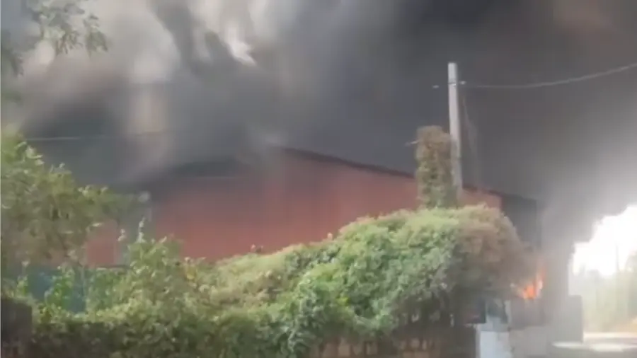 thalasery fire accident