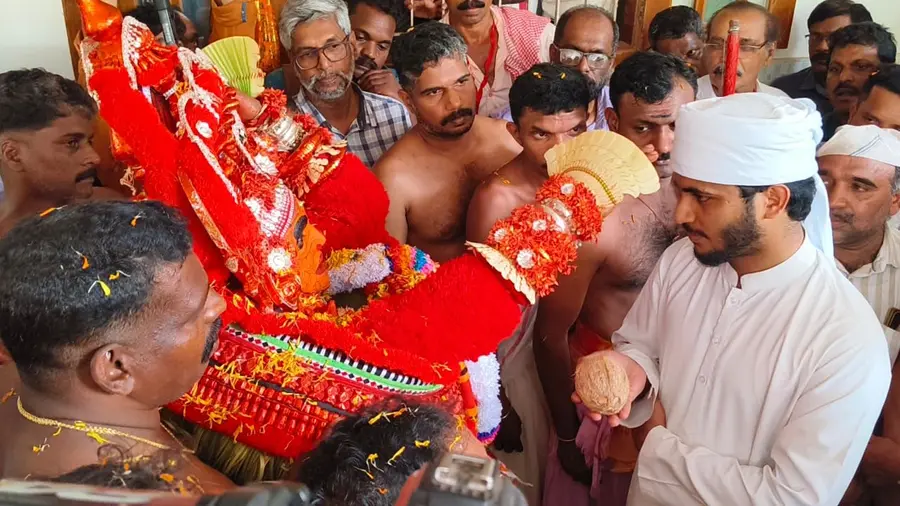 theyyam at masjid