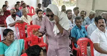 കെ വി ഗണേഷ്‌ തിമിരം എന്ന നാടകം അവതരിപ്പിക്കുന്നു 