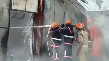 thodupuzha bed factory fireaccident
