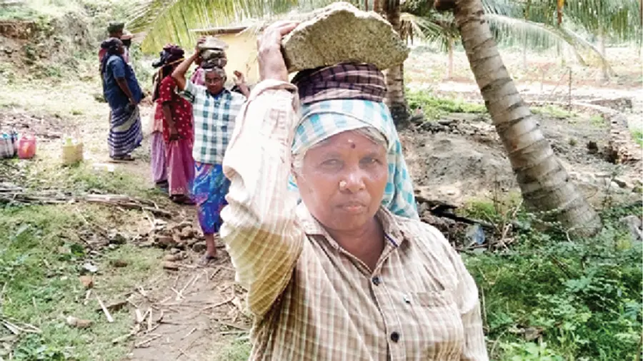 Mgnrega workers strike