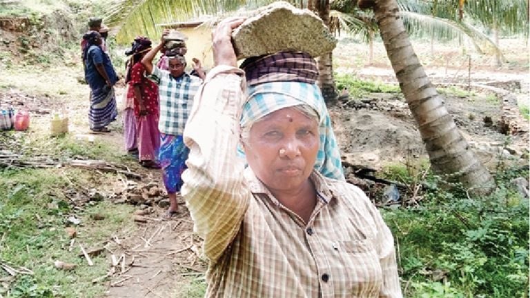 Mgnrega workers strike