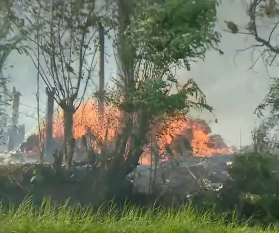 thrissur pooram fire 