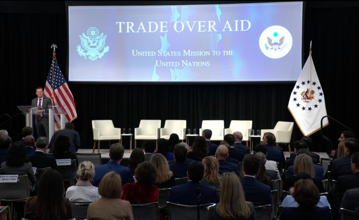 trade over aid
