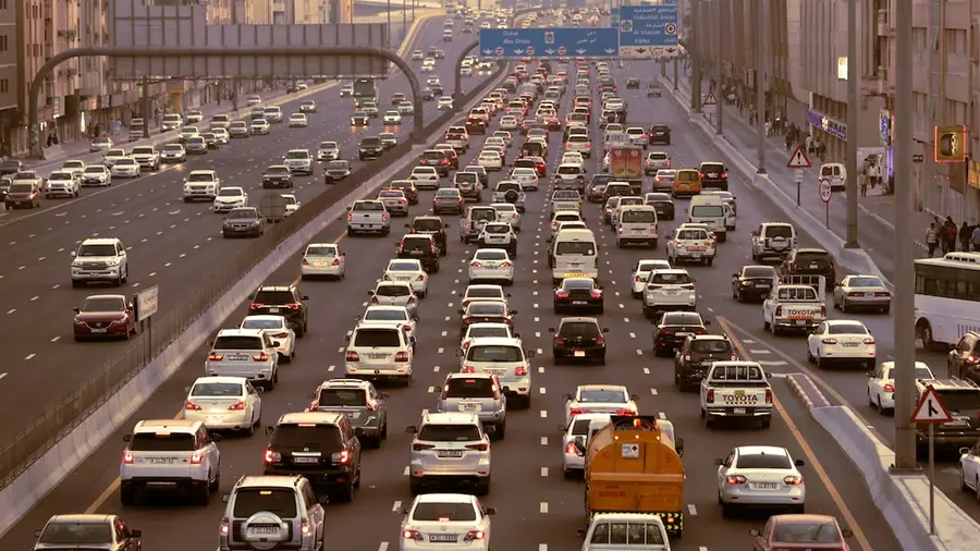 traffic sharjah