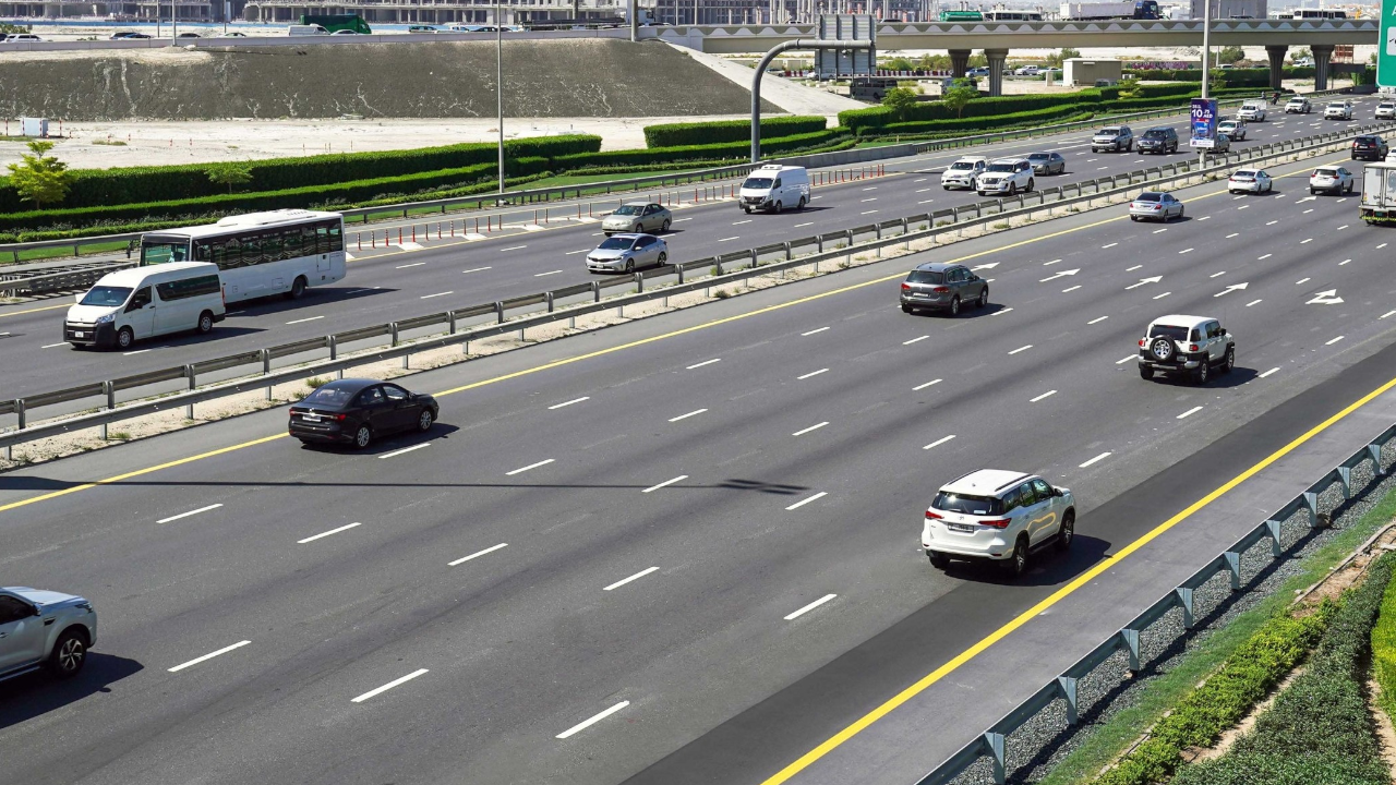 traffic sharjah