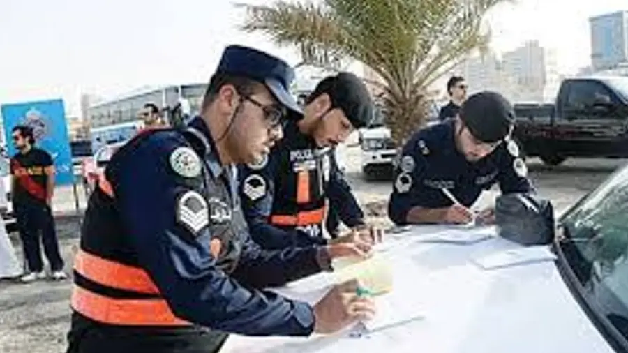 traffic violation kuwait