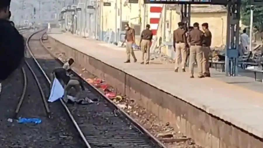 train hit