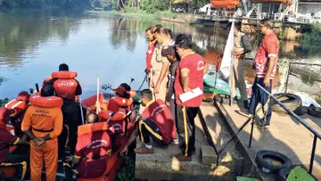 Flood rescue operation training