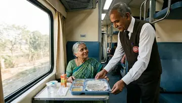 train meal