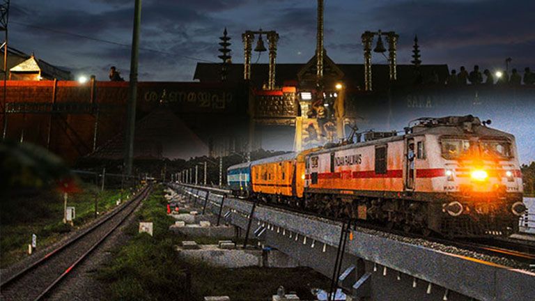 chengannur pamba railway line