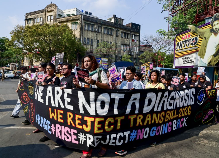 Trans protest