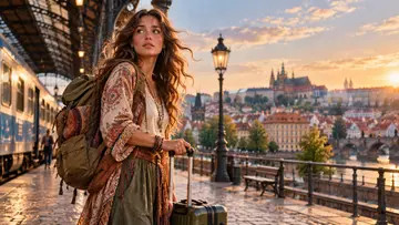traveler woman