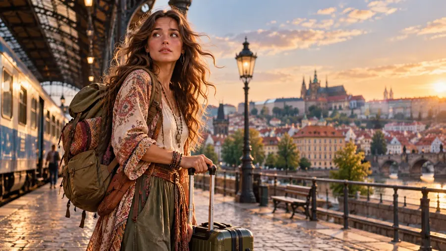traveler woman